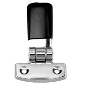 Perko Sliding Window and Door Stop, Chrome, 1-1/2" Stopping Plate