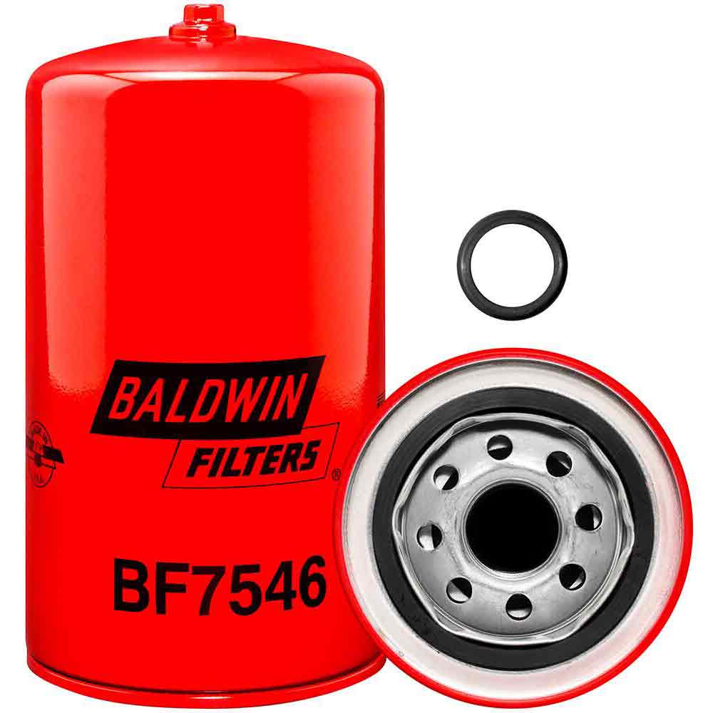 Baldwin BF7546 Microlite Lugger Spin-On Fuel Filter with Drain