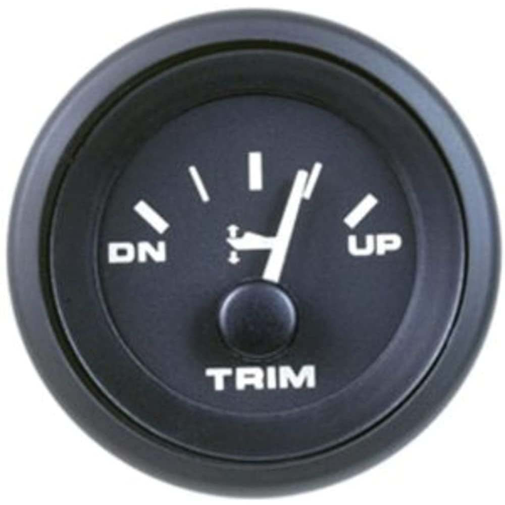 Premier Pro Series, Trim Gauge, Mariner/ Merc/ Cobra/ Volvo DP, SX, Yamaha after 2001, 2", 62727P