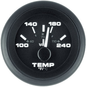 Premier Pro Series, Water Temperature Gauge, I/O, I/B, 2", 62729P