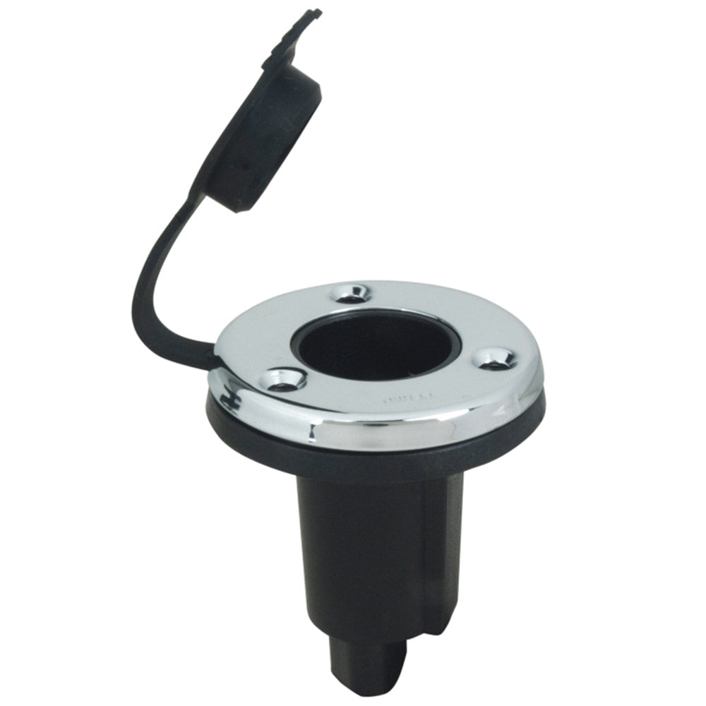 Perko, 1045P0SDP, Plug-in Type, Pole Light Mounting Base, 2 Pin