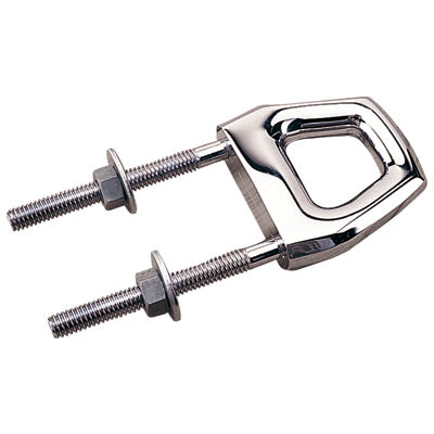 Sea-Dog, Twin Shank Bow Eye, Chrome Zinc Head