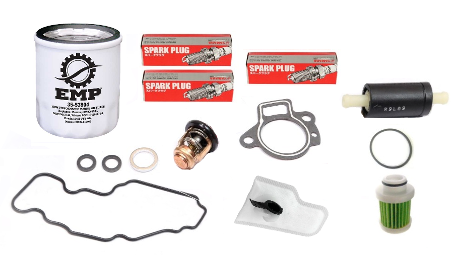 Service Kit, 100 Hour Basic Yamaha KIT-60100-BA-S0 Replaces: -