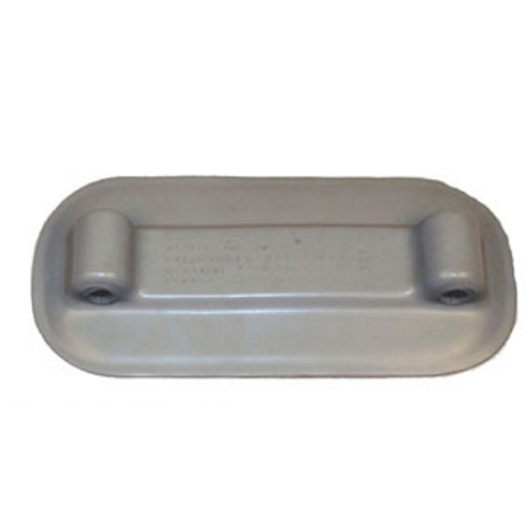 Weaver Replacement Rubber Pad RP101 for Inflatable Boats, Grey, Pair