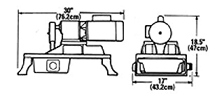 Compact Portable Aluminum Pump Kit