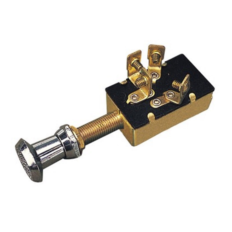 Sea-Dog Brass Three Position Two Circuit Switch