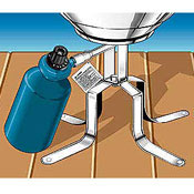 Magma, On Shore BBQ Stand