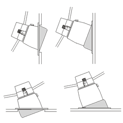 SeaStar Hydraulic Helm Wedge, 20 Deg. Angle - HA5419