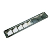 Sea-Dog, Recessed, Louvered Vent, 8 Slot, Stainless