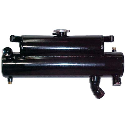 Mercruiser Replacement Heat Exchanger, 4" x 18-1/4" Lower Outlet 45 Degree, 74643