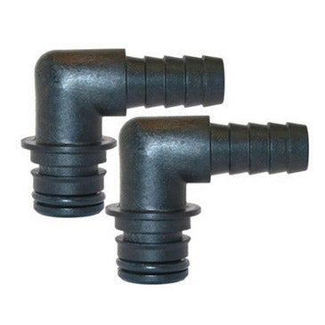 Quad 90° Port Hose Barb, 1/2",  (Sold as Pair), 30651-1000