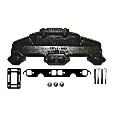 Direct Replacement GM Small Block Center Riser Style Exhaust Manifold, CHV-1-83