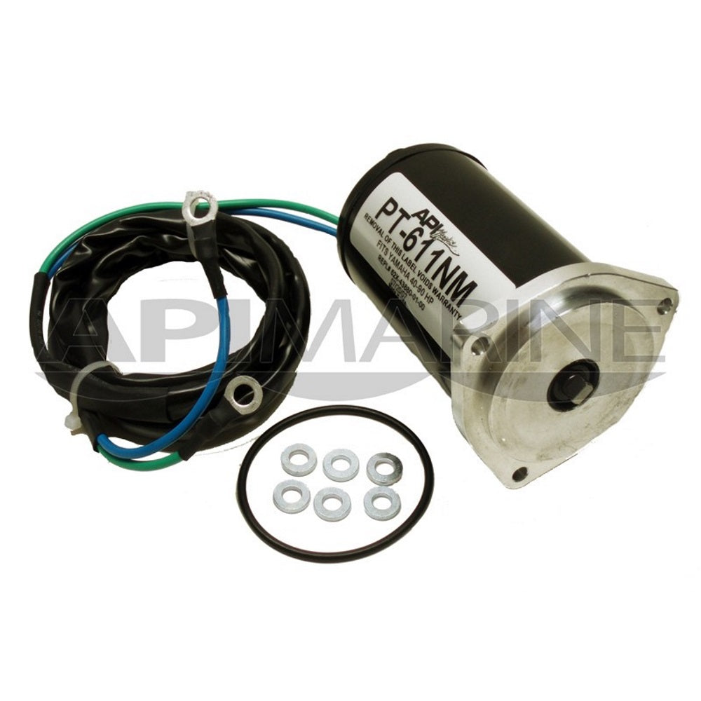 Power Trim Motor for 40-50 HP Yamaha Outboards, 12v, PT611NM (PT614NM)