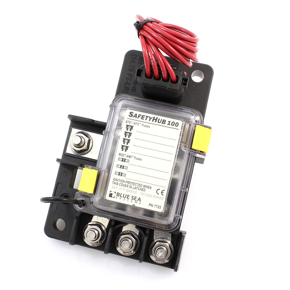 SafetyHub 100 Fuse Block 7725 with Connecting Plug