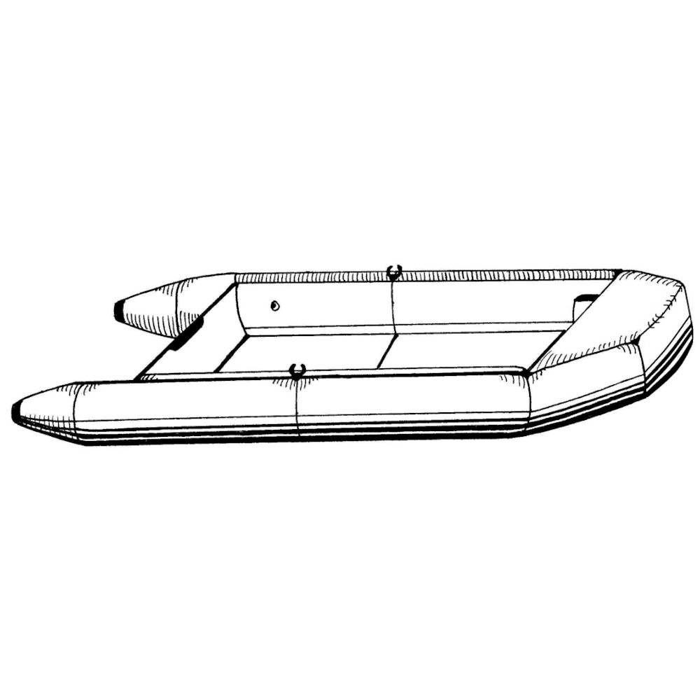 Carver Semi-Custom Cover, Blunt Nose Inflatable Boat