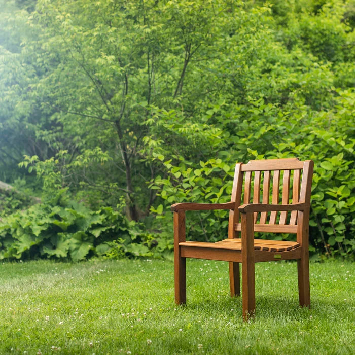 Premium Grade Teak Garden Chair with Arms