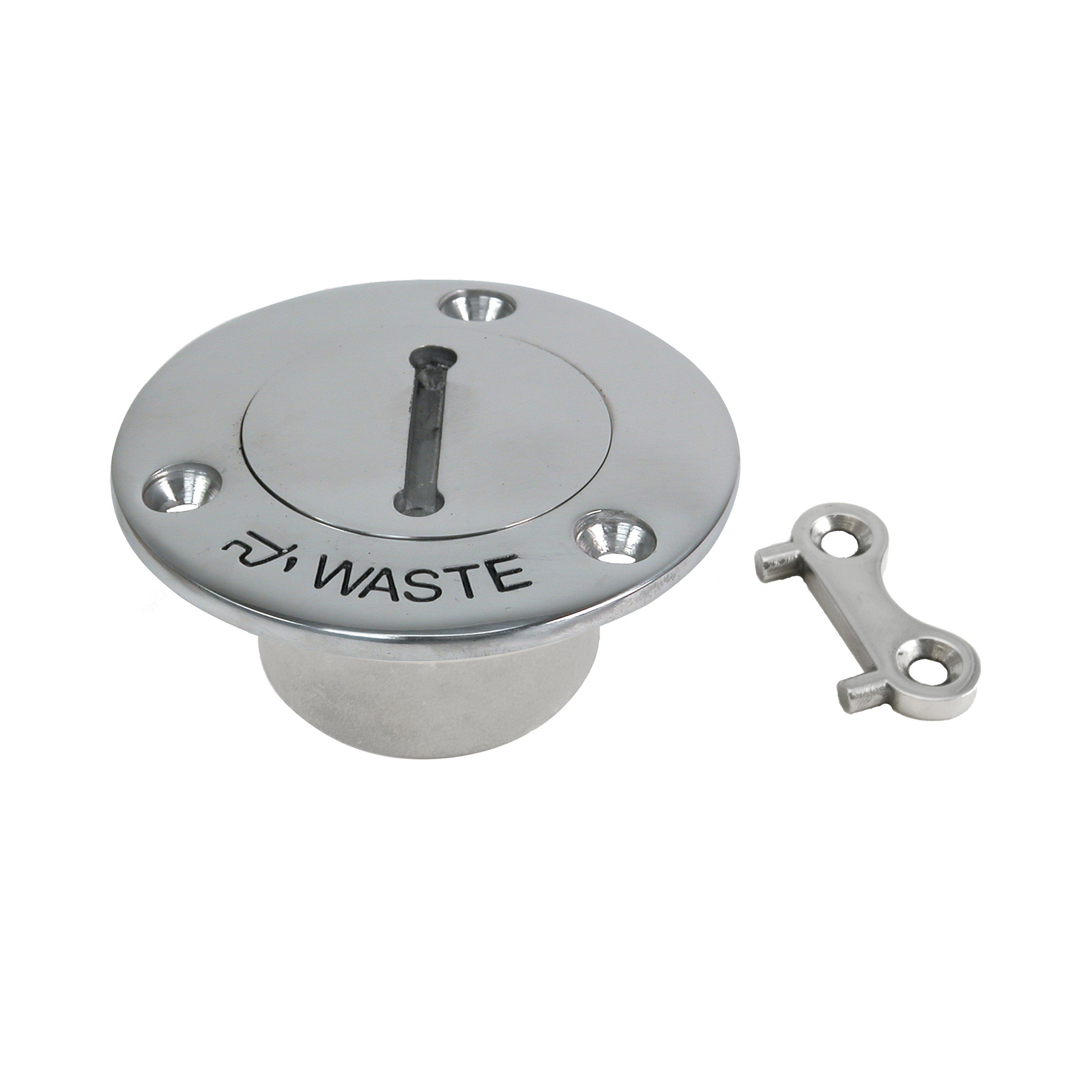1-1/2" Pipe Waste Deck Fill with Key