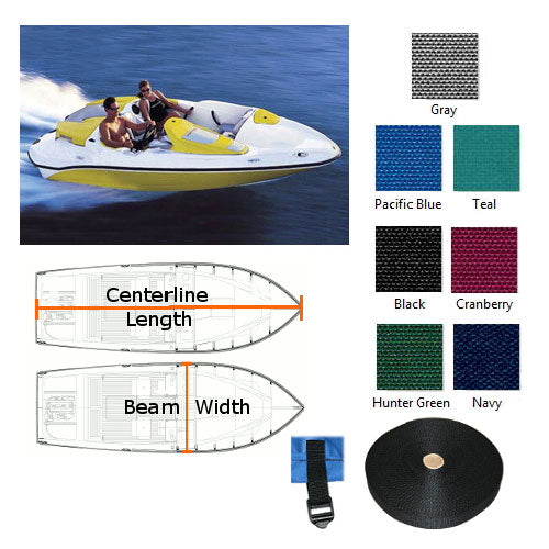 Jet Boat Cover, Fits Baja Blast (1994-1994)