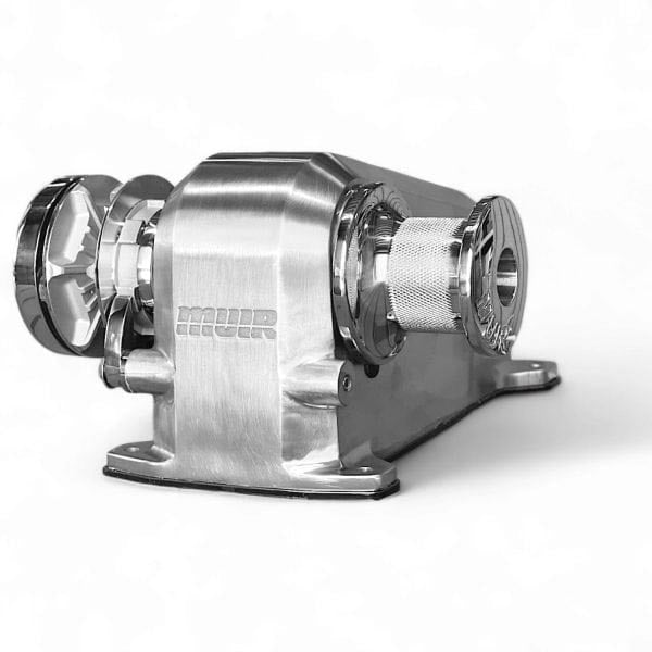 Muir Windlass Cougar, Hr1600, 24V/1200W, Brushed Ss, 5/16"Ht/Bbb, Single Gypsy/Single Drum
