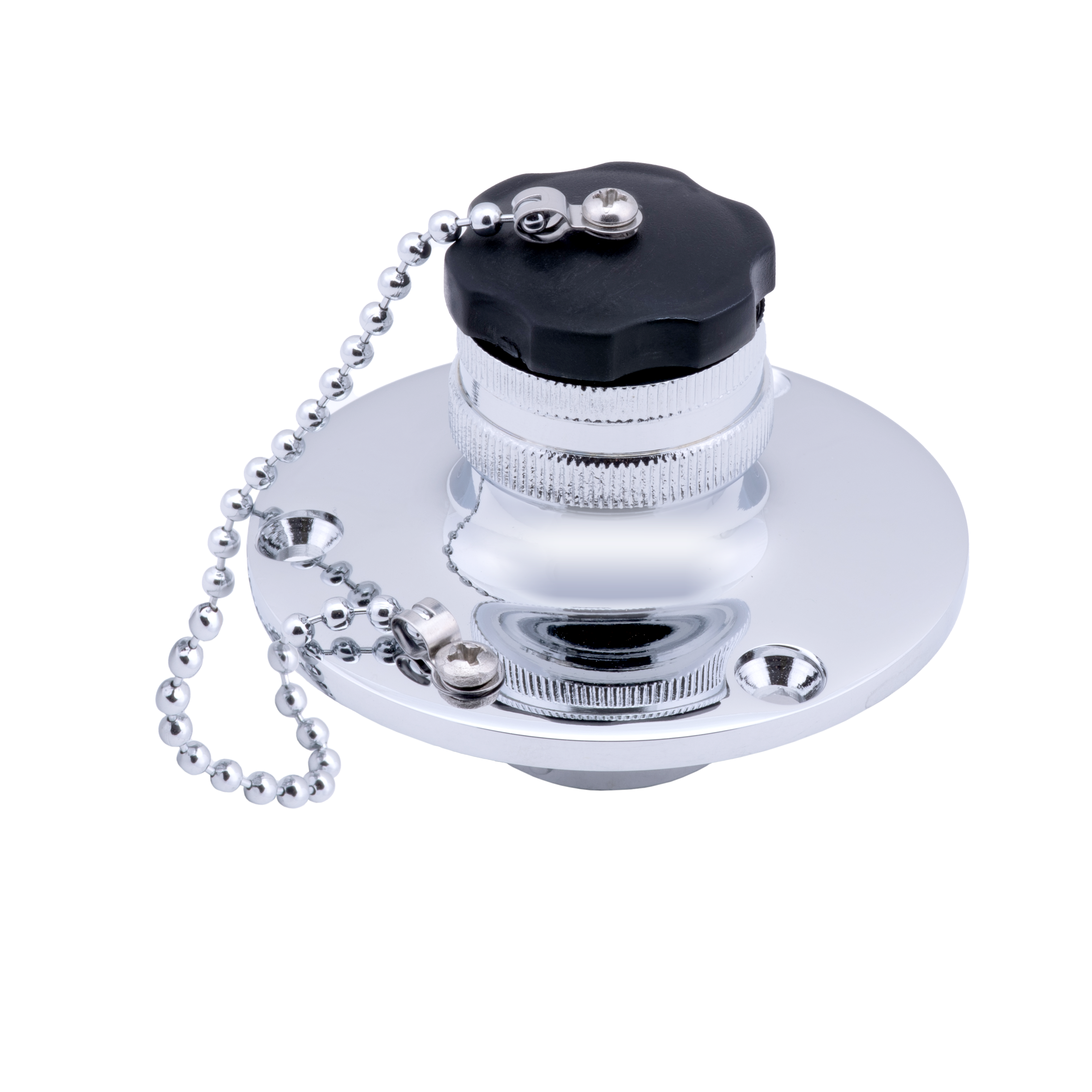 1/2" FIPT x 3/4" GHT - Chrome Plated Brass Stainless Steel - Inlet