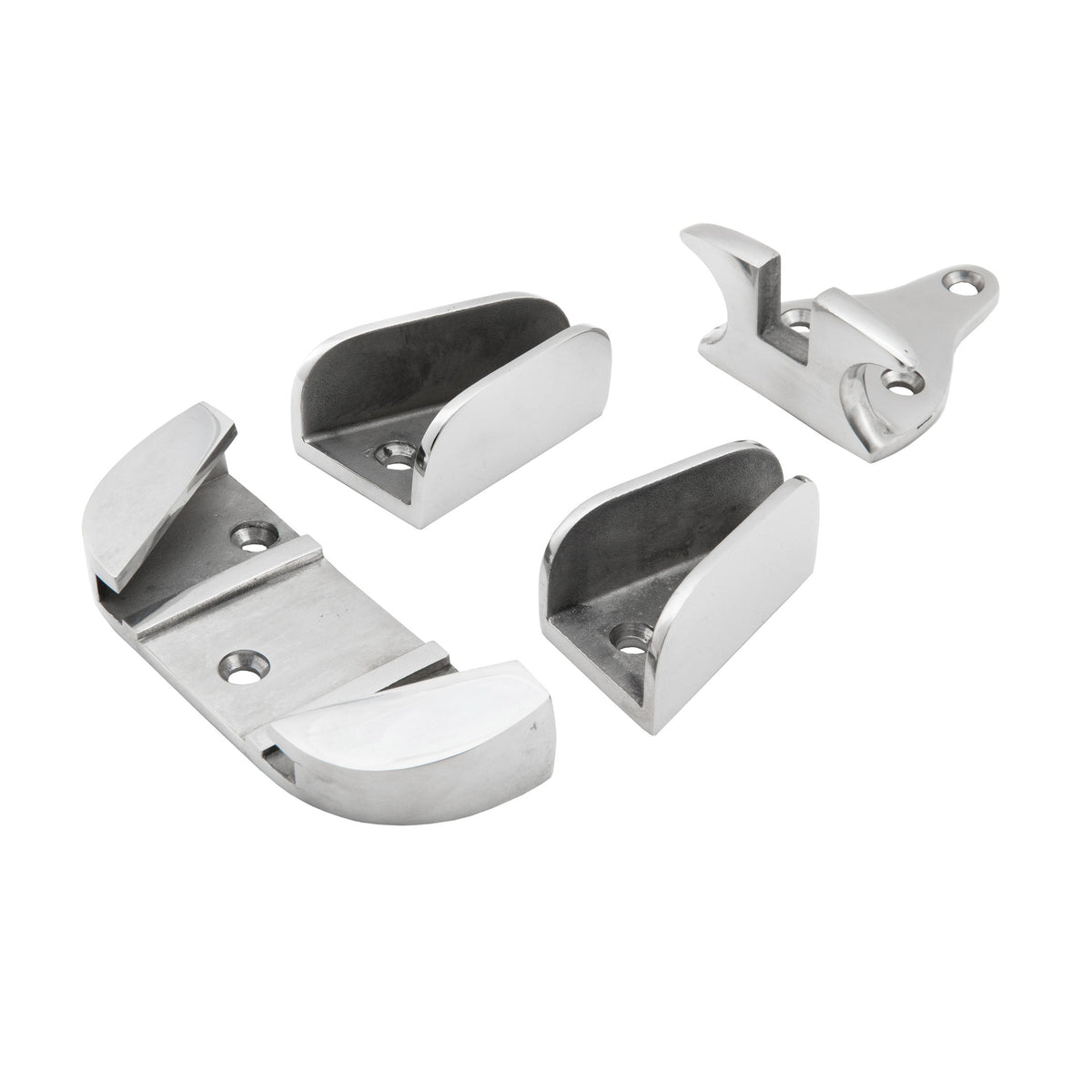 Anchor Chocks Deck Mounting - Stainless Steel - S-0143S