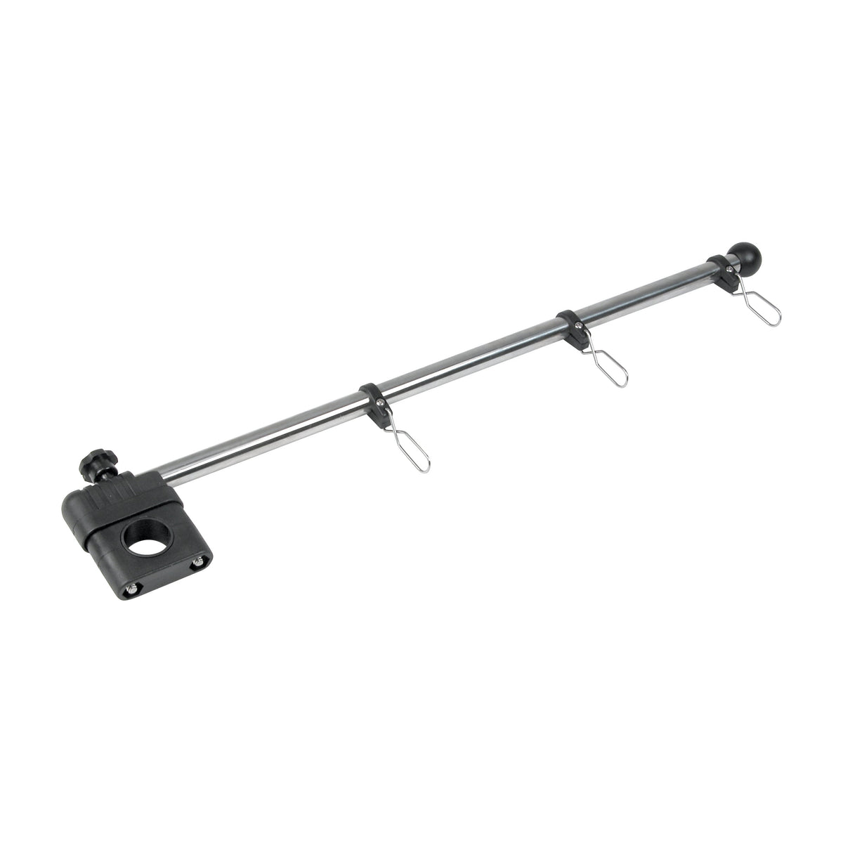 304 S.S./Black Nylon 1/2" Rail Mount Flagstaff