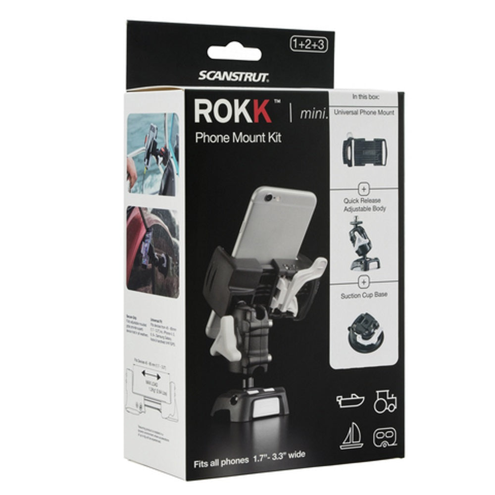 Scanstrut Rokk Mini Phone Mounting Kit with Rail Mount