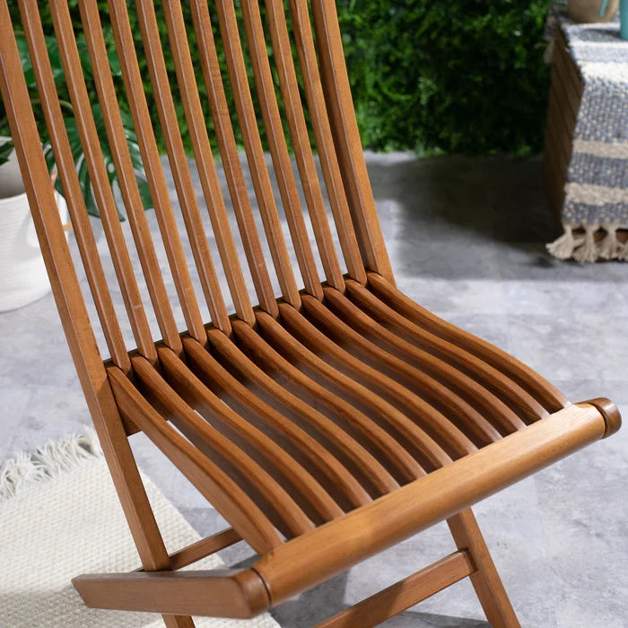 Premium Grade Teak Folding Deck Chair