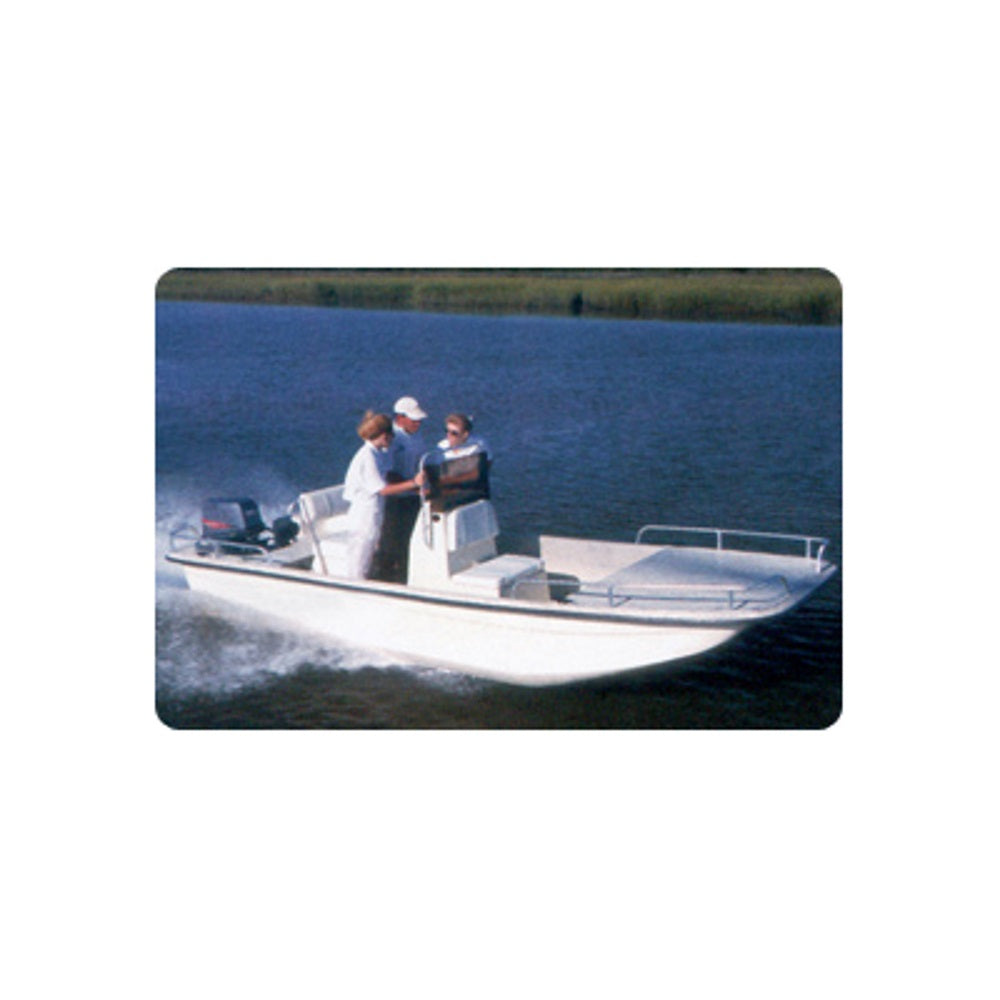 Taylor Made Center Console Bay Boat, Square Bow Semi-Custom Boat Covers, O/B Motor Hood