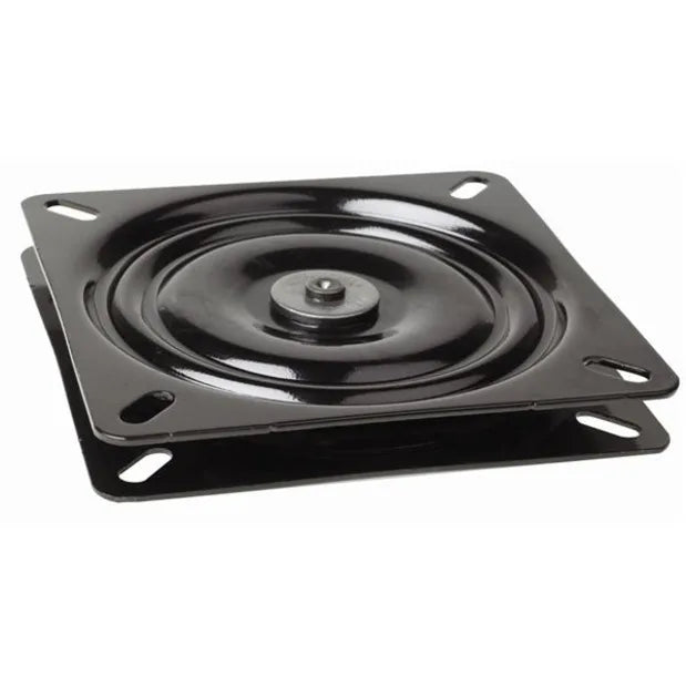 Attwood Boat Seat 360 Swivel Base, 7" Black Powder Coat , 3 Degree Tilt