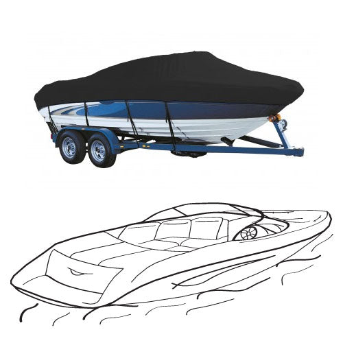 Euro V-Hull Runabouts O/B, Select Fit Boat Cover