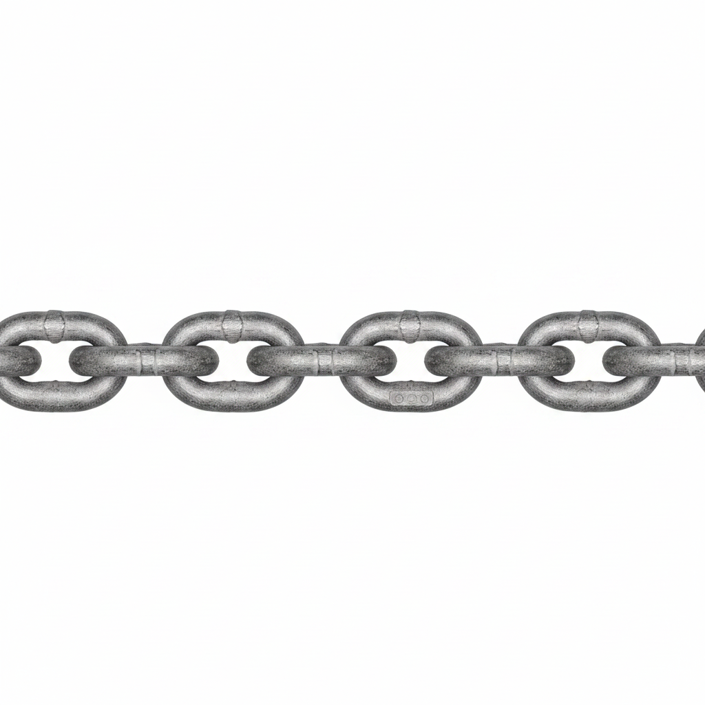 Anchor Chain,Grade 30 Proof Coil,HDP (Hot-Dipped Galvanized,5/16" Link Size(s),92' by Canada Metal (Martyr Anodes)