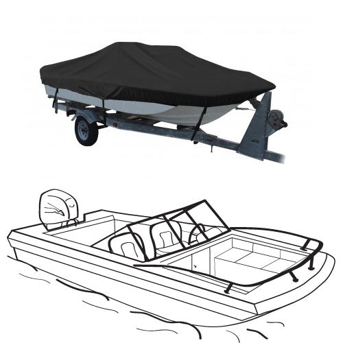 Tri-Hull Outboard, Select Fit Boat Cover