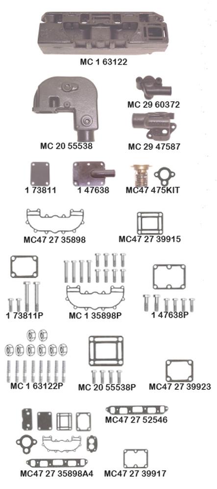 Model 120 Engine LOG STYLE DIRECT REPLACEMENT