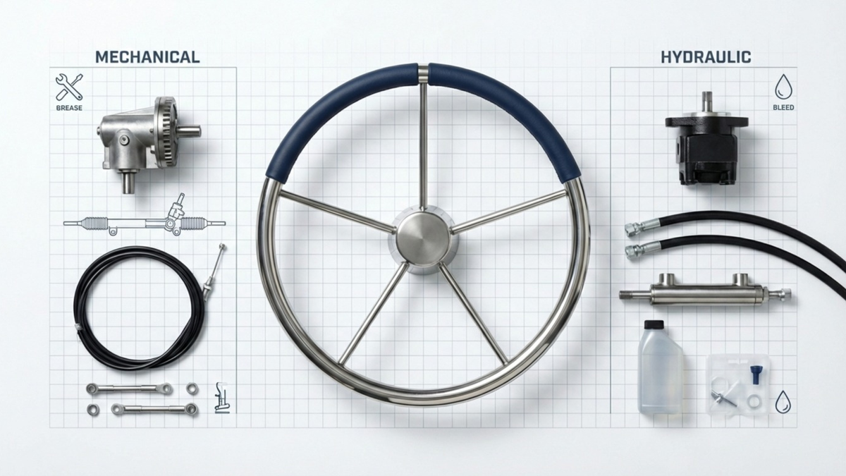 Boat Steering Systems: Hydraulic vs Mechanical Guide