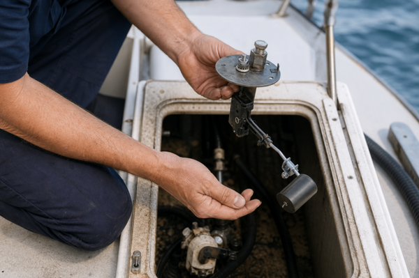 How Do I Replace a Fuel Sender When the Gauge Reads Incorrectly?