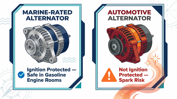 Marine Electrical Safety: Alternators, Switches, and Shore Power