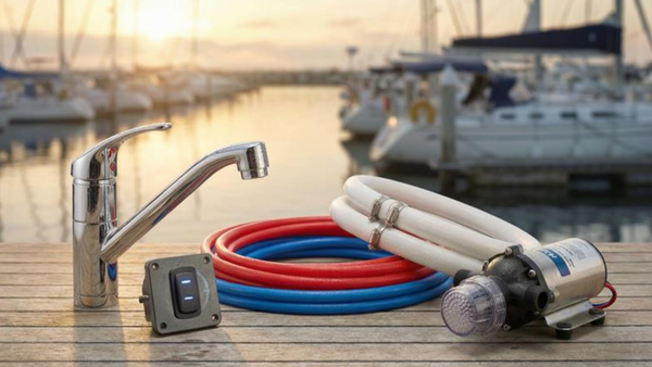 Boat Plumbing Systems Explained: Marine Faucets, Toilets, Hose & Washdown Pumps