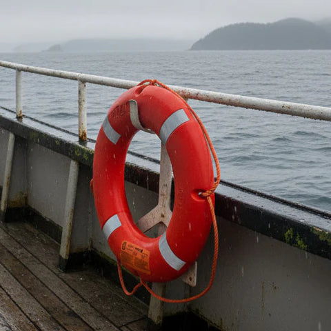 Life Rings, Float Cushions, Throwable Rescue Devices