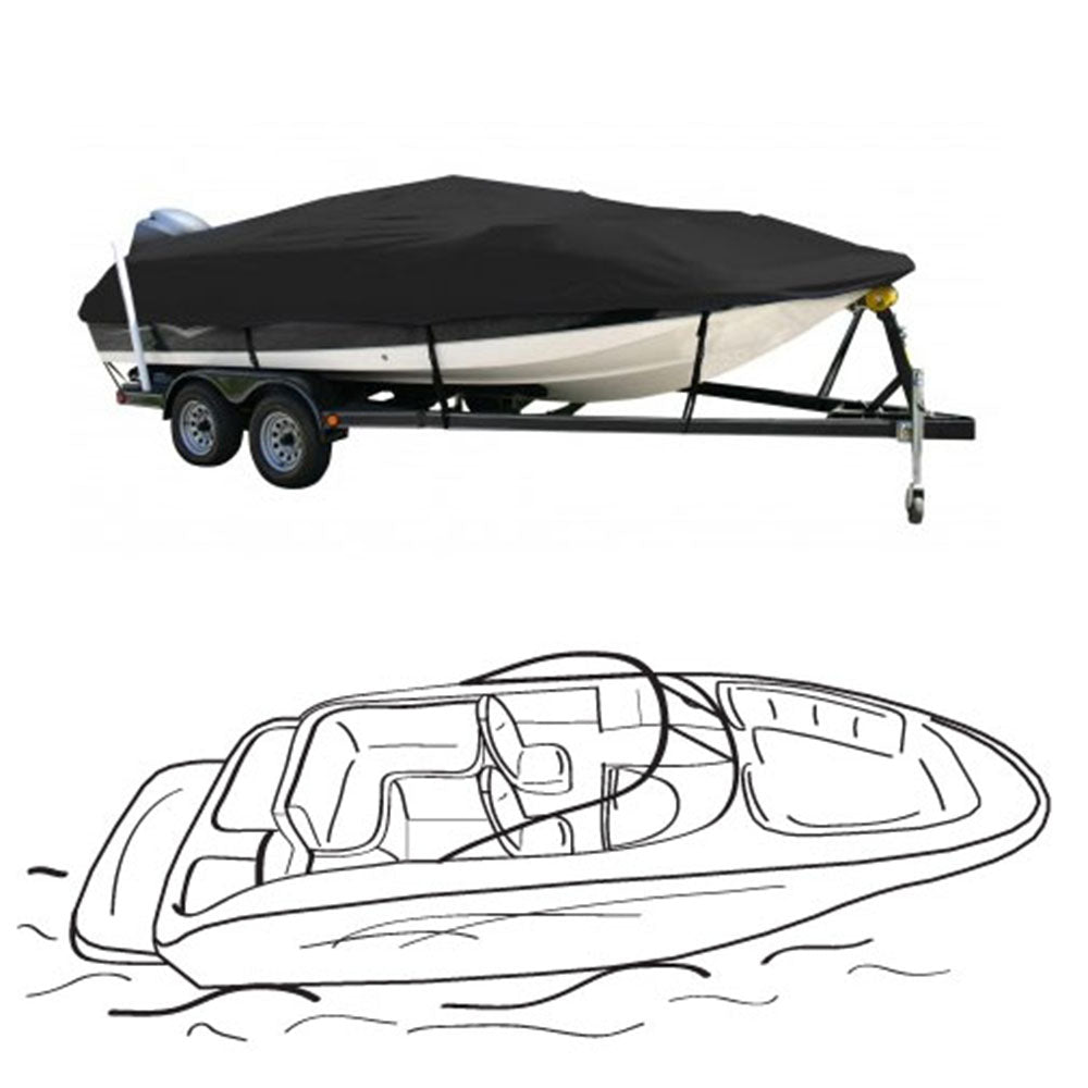 Taylor Made Semi-Boat Covers for Deck Boats
