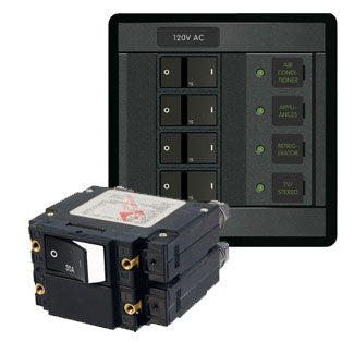 Marine Electrical Panels, Switches, Breakers & Fuses -Boat Panels