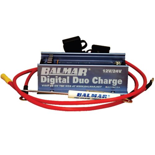 Digital Duo Charge, Charge Combiner, Isolator, Voltage Regulator, 12/24 Volt