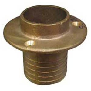 Buck Algonquin Bronze Transom Exhaust, 5" ID Hose