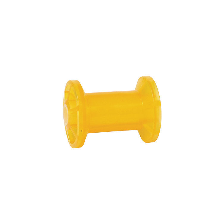 Tie Down Engineering, Amber Poly Vinyl Keel Roller, Spool Type, 4" Wide