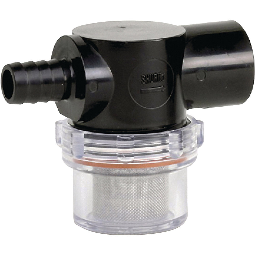 Shurflo Water Filter, Twist-On (1/2" Barb)