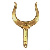 Perko Rowlock Horns, Ribbed Oar Locks, Bronze