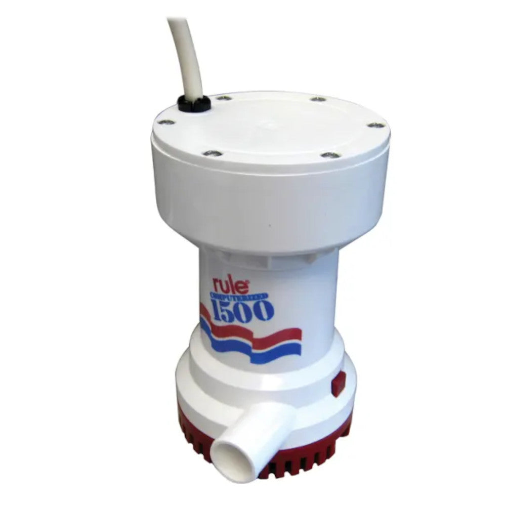 Rule 51S Automatic Bilge Pump, 1500 gph, 12 volt