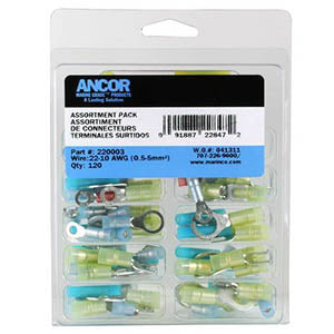 Wire Connector Kit, 120 Piece