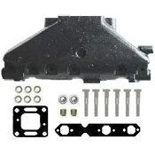 Direct Replacement OMC / Volvo V6 Center Riser Exhaust Manifold, OMC-1-3857656