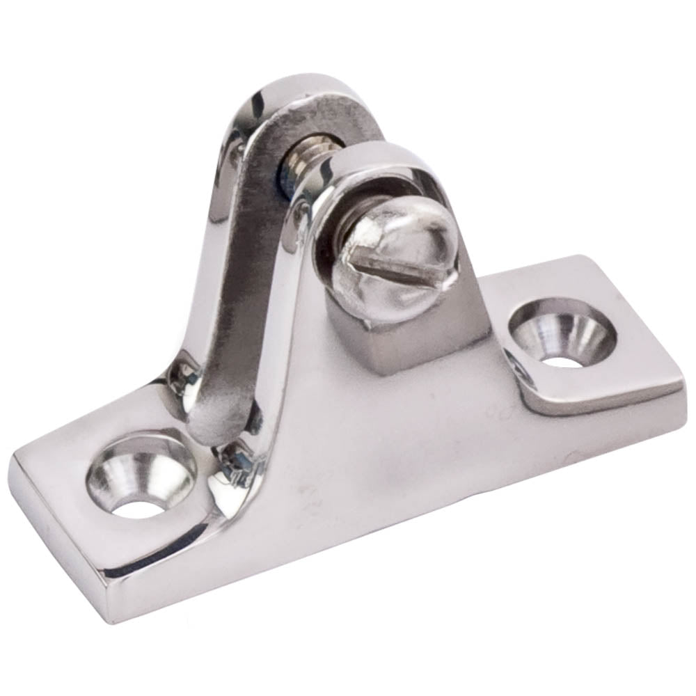 Sea-Dog, 10° Angle Base Deck Hinge, Stainless Steel